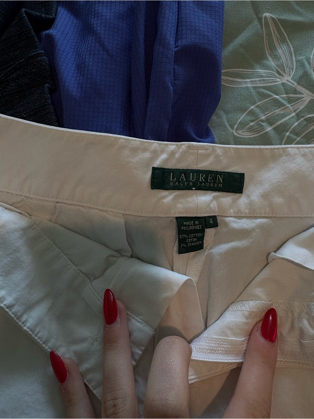 Lauren Ralph Lauren Cream Beige Women’s Shorts